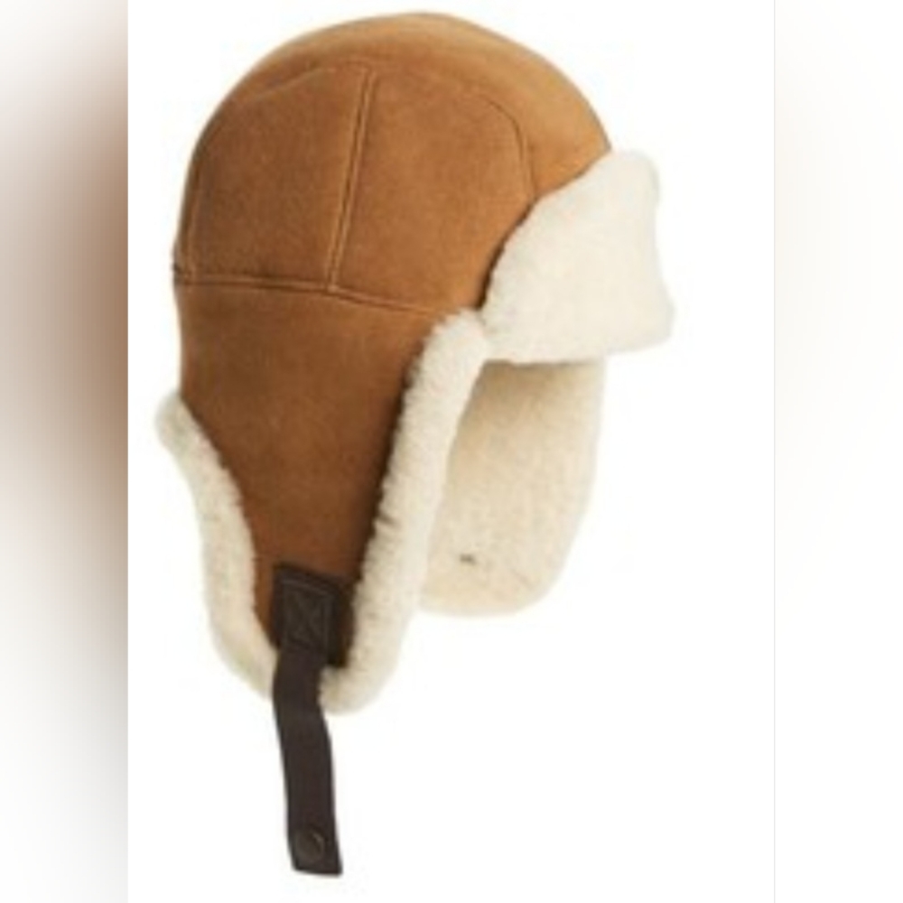 UGG Genuine Shearling Trapper Hat